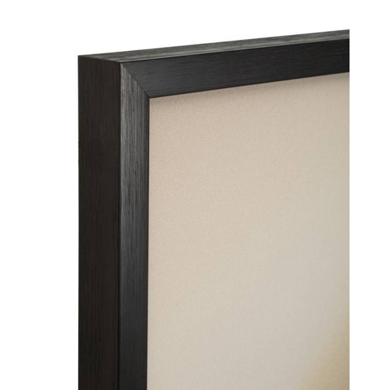 Grande Toile murale lumineuse LED abstraite graphique Cadre noir 80x120 Abstract A 