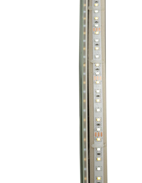 Miroir mural lumineux LED Ovale 60x80 Argenté Simple 