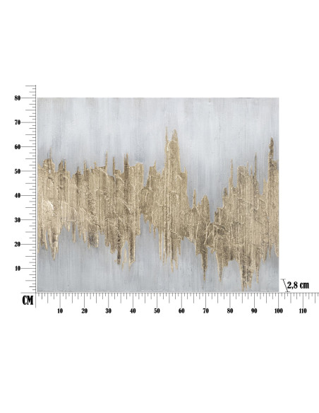 DIPINTO SU TELA GOLDAGE CM 100X2,8X80 