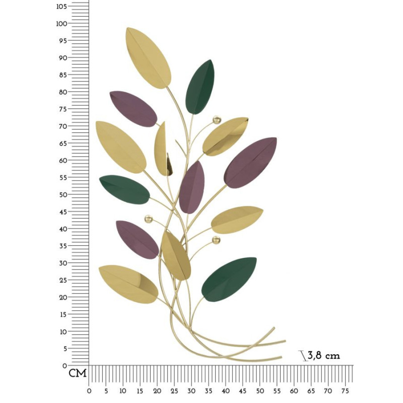 PANNELLO DA MURO COLORFUL CM 59X3,8X98,4 