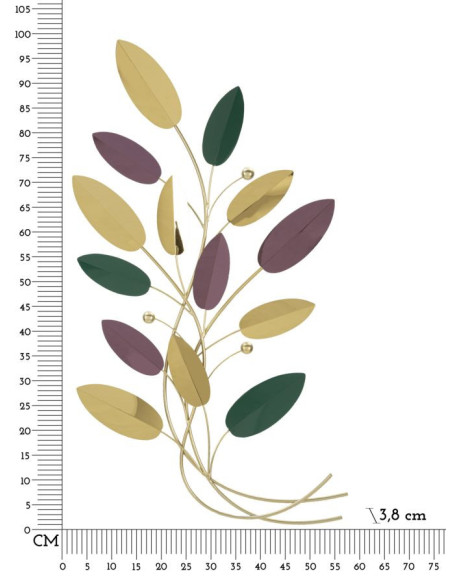 PANNELLO DA MURO COLORFUL CM 59X3,8X98,4 