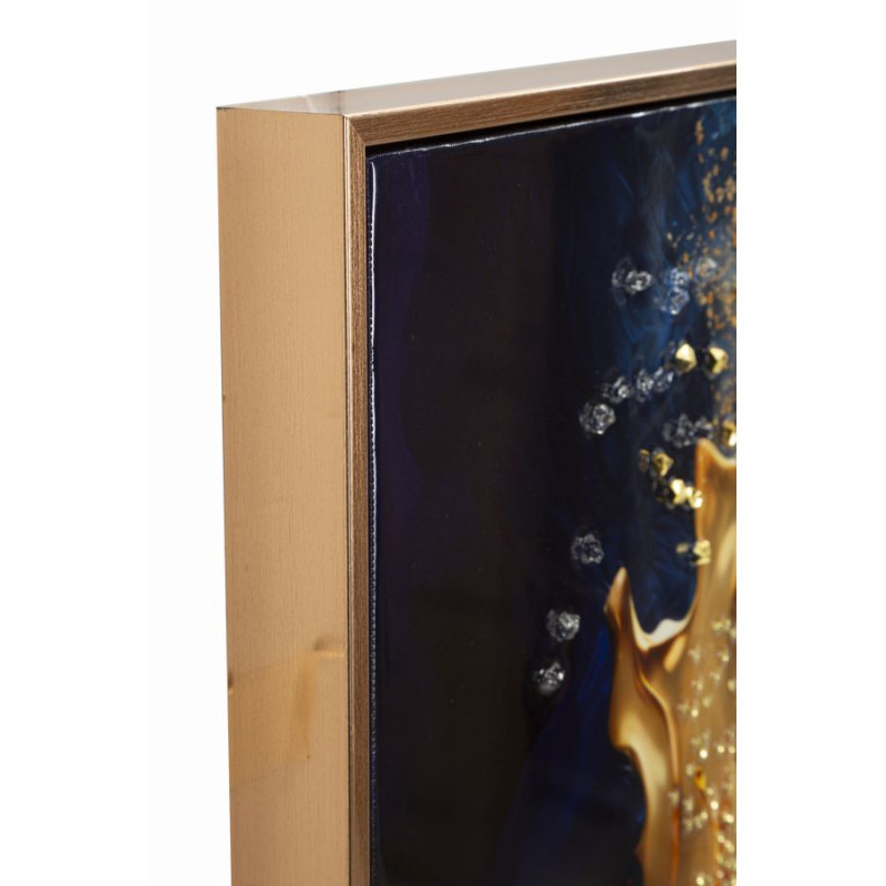 STAMPA SU TELA LACCATA C/CORNICE ANDROMEDA -A- CM 60X4X90 