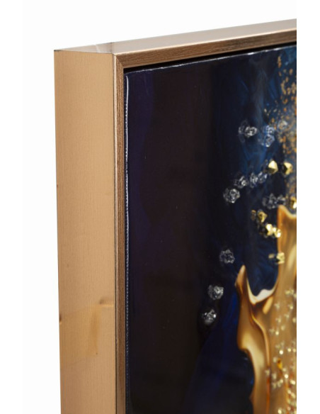 STAMPA SU TELA LACCATA C/CORNICE ANDROMEDA -A- CM 60X4X90 