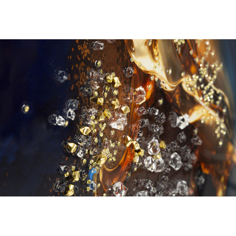 STAMPA SU TELA LACCATA C/CORNICE ANDROMEDA -A- CM 60X4X90 