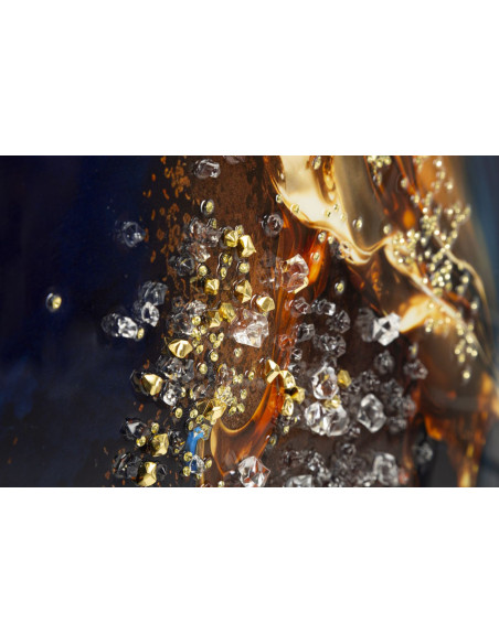 STAMPA SU TELA LACCATA C/CORNICE ANDROMEDA -A- CM 60X4X90 