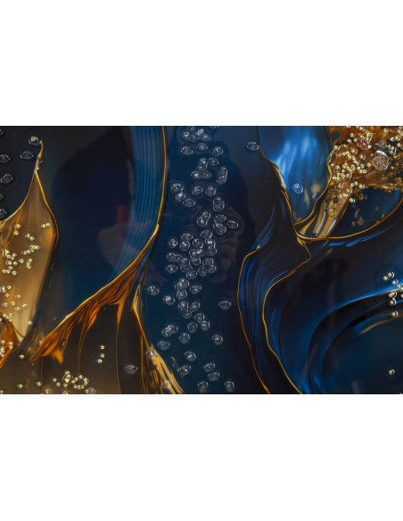 STAMPA SU TELA LACCATA C/CORNICE ANDROMEDA -B- CM 60X4X90 