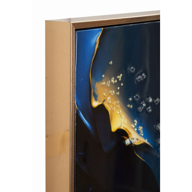 STAMPA SU TELA LACCATA C/CORNICE ANDROMEDA -B- CM 60X4X90 