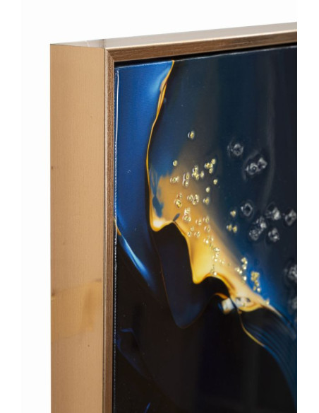 STAMPA SU TELA LACCATA C/CORNICE ANDROMEDA -B- CM 60X4X90 