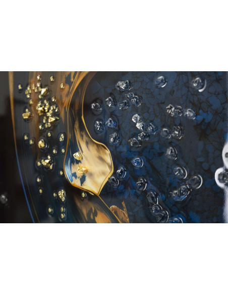 STAMPA SU TELA LACCATA C/CORNICE ANDROMEDA -B- CM 60X4X90 