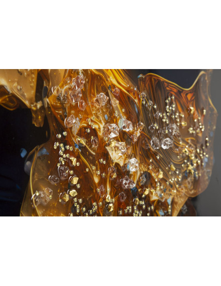 STAMPA SU TELA LACCATA C/CORNICE ANDROMEDA -B- CM 60X4X90 