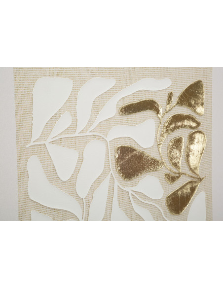 STAMPA DIPINTA SU TELA GOLDY C/CORNICE -B- CM 50X3X70 