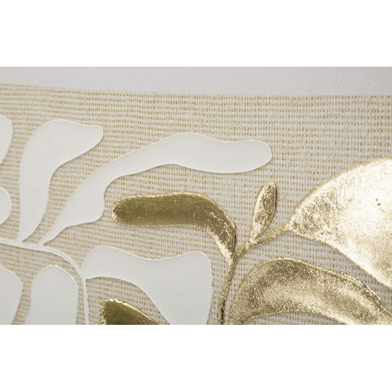 STAMPA DIPINTA SU TELA GOLDY C/CORNICE -B- CM 50X3X70 