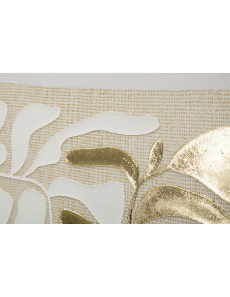 STAMPA DIPINTA SU TELA GOLDY C/CORNICE -B- CM 50X3X70 