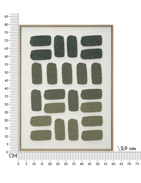 DIPINTO SU TELA 3D C/CORNICE -A- CM 60X2,9X80 