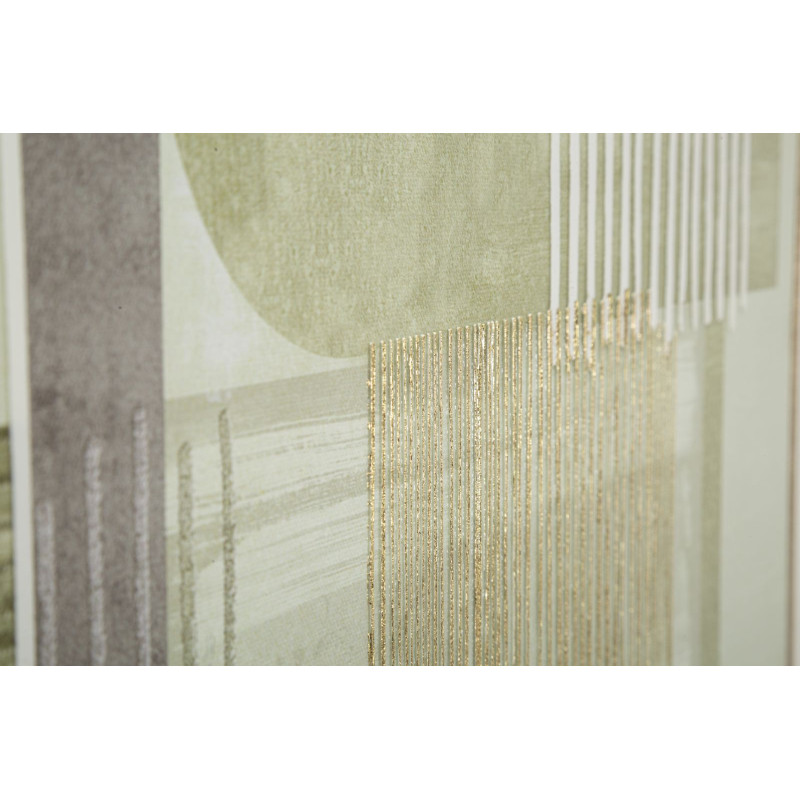 STAMPA DIPINTA SU TELA LIGNES C/CORNICE -A- CM 60X3X60 