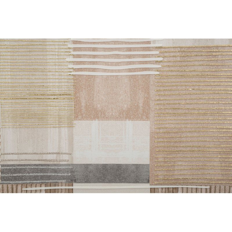 STAMPA DIPINTA SU TELA LIGNES C/CORNICE -B- CM 60X3X60 