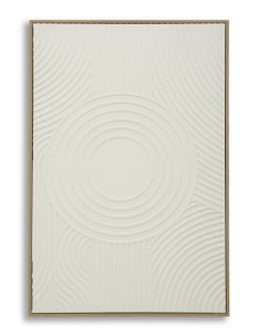 DIPINTO SU TELA SEMPLICITY C/CORNICE -A- CM 80X3,8X120 