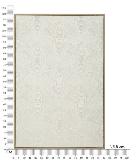 DIPINTO SU TELA SEMPLICITY C/CORNICE -A- CM 80X3,8X120 