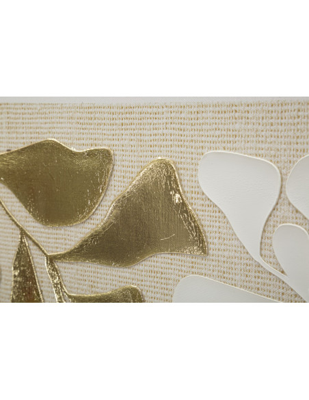 STAMPA DIPINTA SU TELA GOLDY C/CORNICE -A- CM 50X3X70 