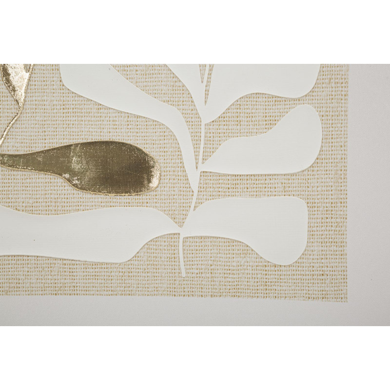 STAMPA DIPINTA SU TELA GOLDY C/CORNICE -A- CM 50X3X70 