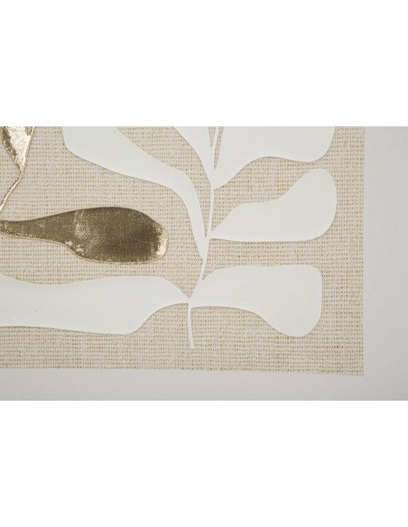 STAMPA DIPINTA SU TELA GOLDY C/CORNICE -A- CM 50X3X70 