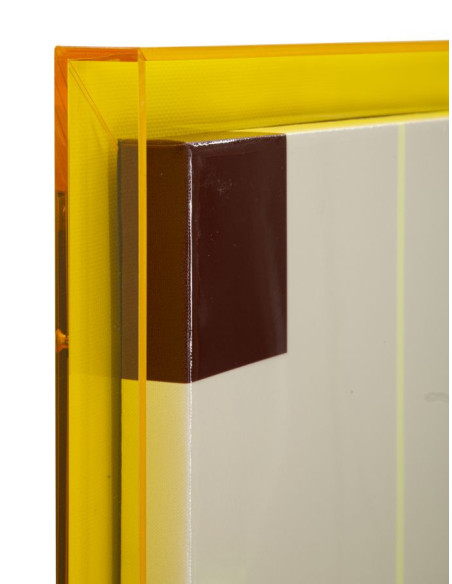 STAMPA SU TELA LACCATTO ACRYLIC C/CORNICE -A- CM 60X3,3X80 