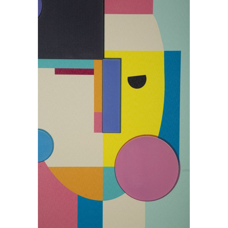 STAMPA SU TELA PICASSY C/CORNICE -B- CM 50X3,3X70 