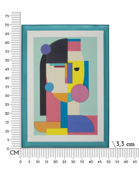 STAMPA SU TELA PICASSY C/CORNICE -B- CM 50X3,3X70 