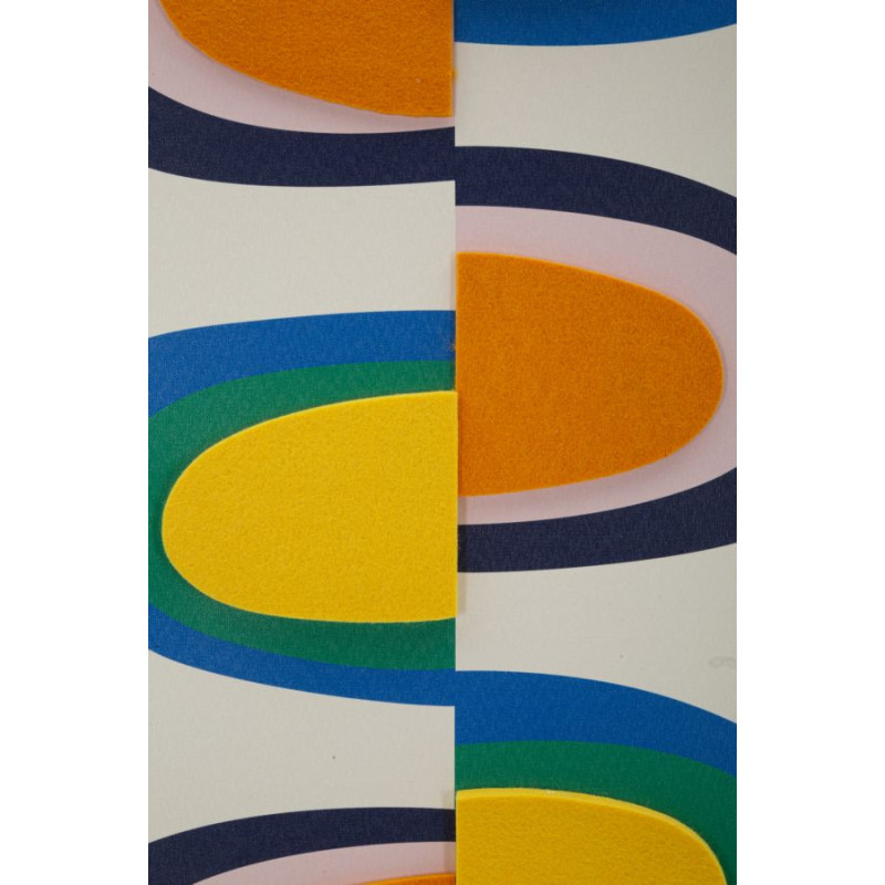 STAMPA SU TELA POP ART C/CORNICE -A- CM 50X3,3X70 