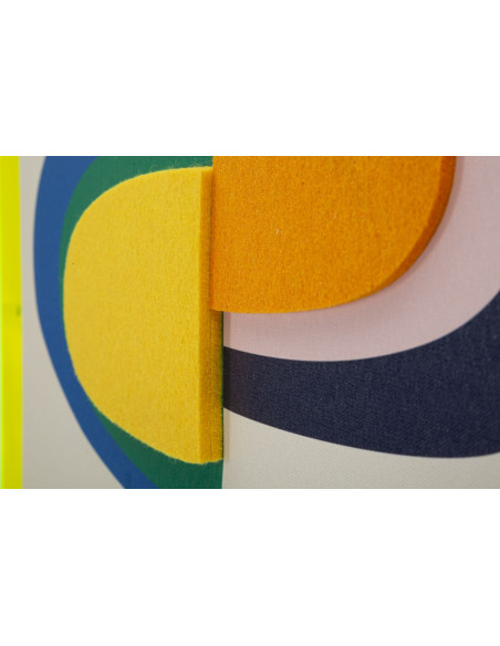 STAMPA SU TELA POP ART C/CORNICE -A- CM 50X3,3X70 