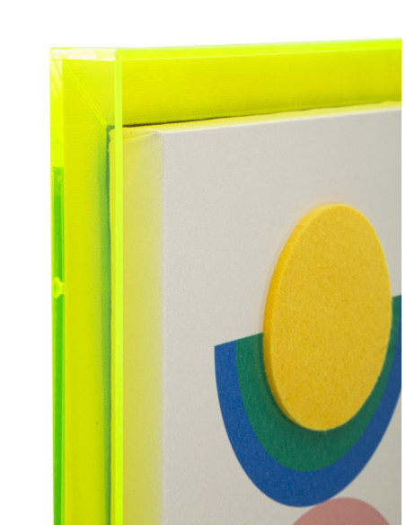 STAMPA SU TELA POP ART C/CORNICE -B- CM 50X3,3X70 