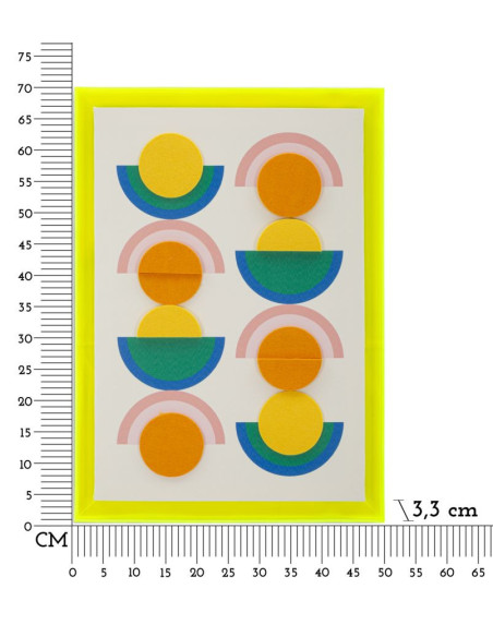 STAMPA SU TELA POP ART C/CORNICE -B- CM 50X3,3X70 