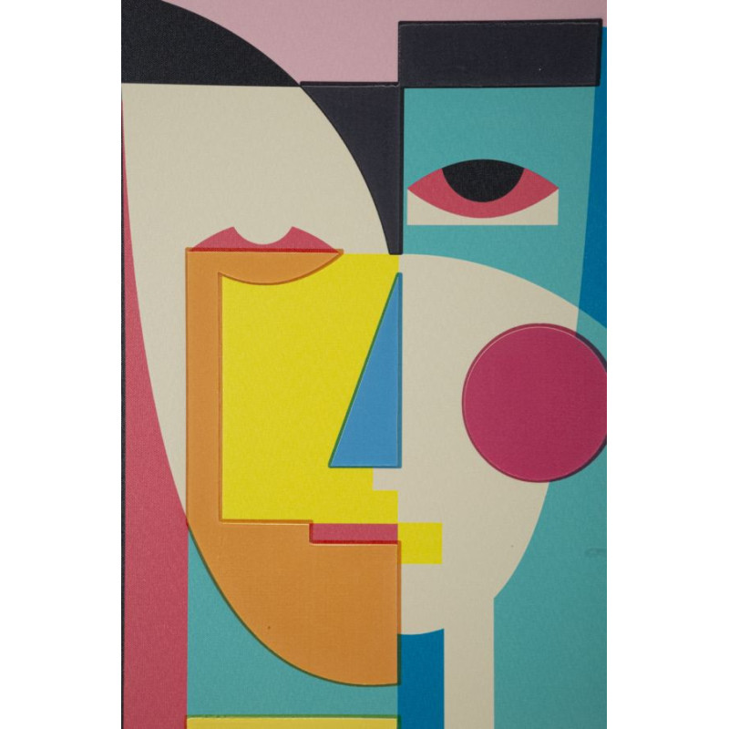 STAMPA SU TELA PICASSY C/CORNICE -A- CM 50X3,3X70 