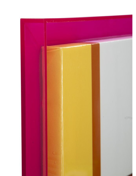 STAMPA SU TELA LACCATTO ACRYLIC C/CORNICE -B- CM 60X3,3X80 