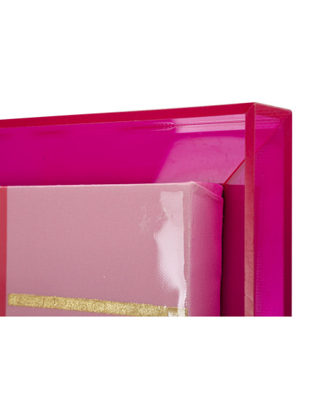 STAMPA SU TELA LACCATTO ACRYLIC C/CORNICE -B- CM 60X3,3X80 