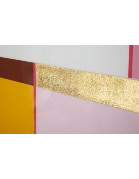 STAMPA SU TELA LACCATTO ACRYLIC C/CORNICE -B- CM 60X3,3X80 