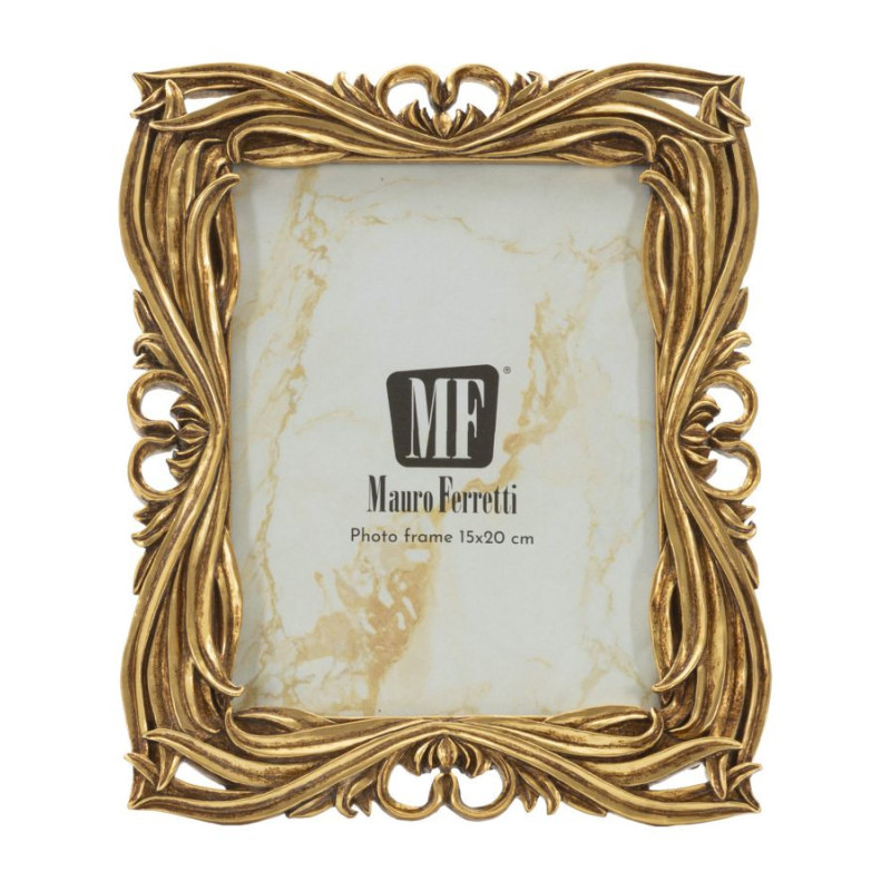 CORNICE BAROQUE CM 21,8X1,8X26,5 (MISURA INTERNA CM 15X20) 