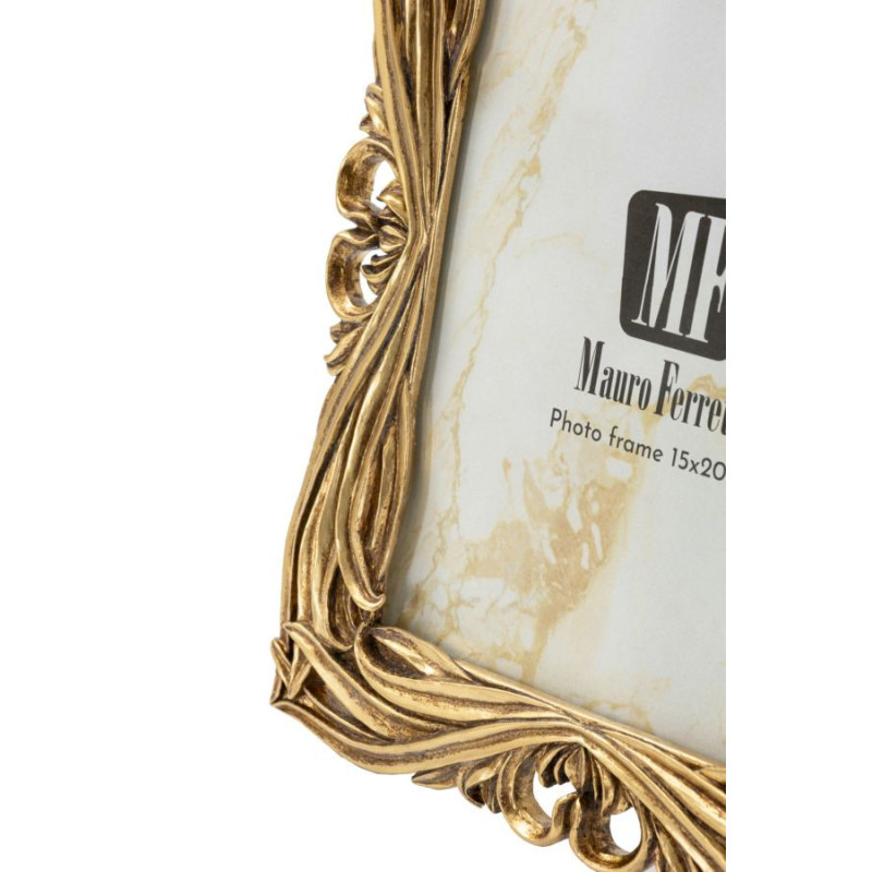 CORNICE BAROQUE CM 21,8X1,8X26,5 (MISURA INTERNA CM 15X20) 