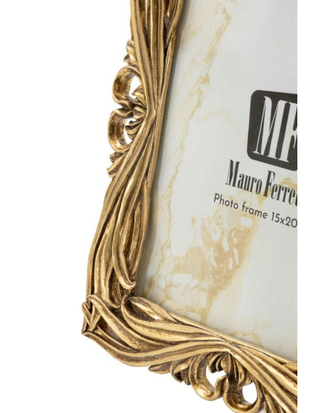 CORNICE BAROQUE CM 21,8X1,8X26,5 (MISURA INTERNA CM 15X20) 