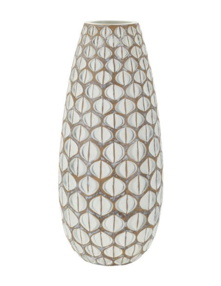 VASO RESINA TIBET CM CM Ø 20X45,5 