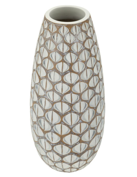 VASO RESINA TIBET CM CM Ø 20X45,5 