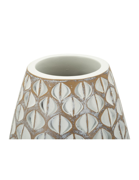 VASO RESINA TIBET CM CM Ø 20X45,5 