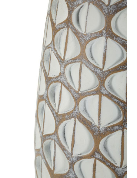 VASO RESINA TIBET CM CM Ø 20X45,5 