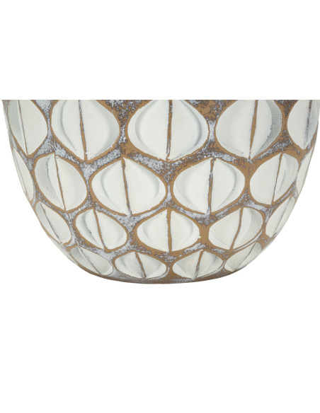 VASO RESINA TIBET CM CM Ø 20X45,5 