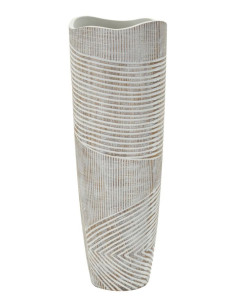 VASO RESINA WOODY CM Ø 19X55 