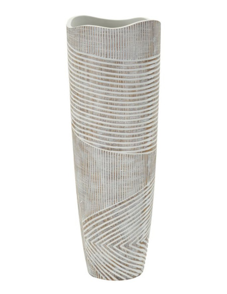 VASO RESINA WOODY CM Ø 19X55 