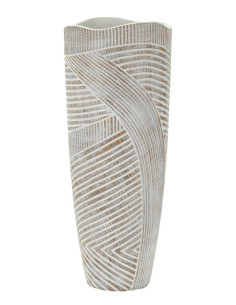 VASO RESINA WOODY CM Ø 18X45 