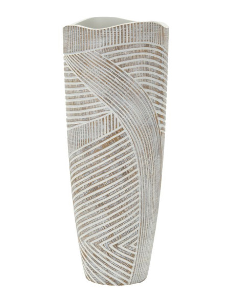 VASO RESINA WOODY CM Ø 18X45 