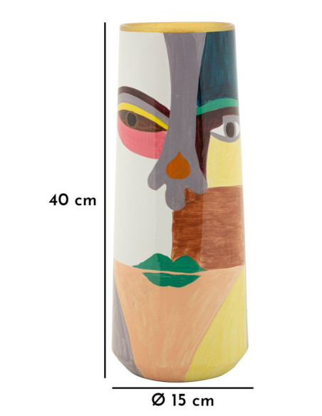 VASO PICCASSY COLOR TALL CM Ø 15X40 