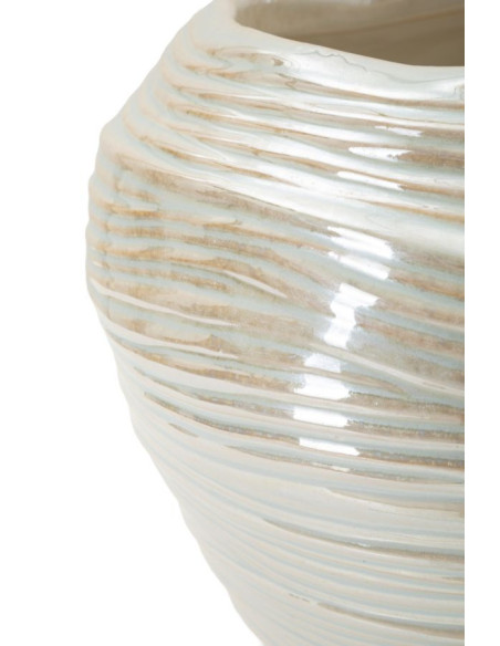 VASO PERLY ROUND CM Ø 22X20 